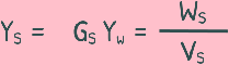 image : Equation-specific weight of solids